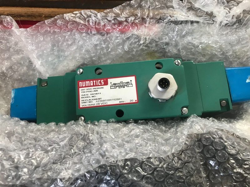Электромагнитный клапан Numatics A23BB500RT62B61