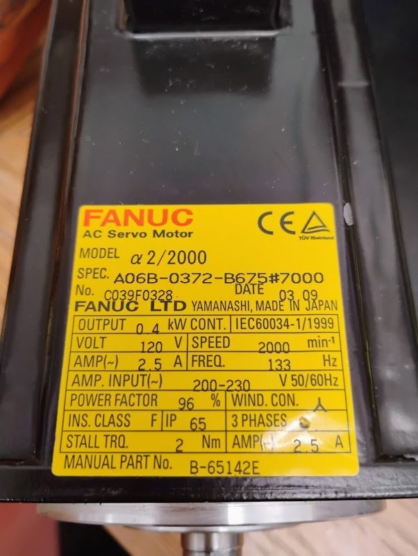Серводвигатель FANUC A2/2000