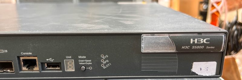Коммутатор HPE A5800-24G