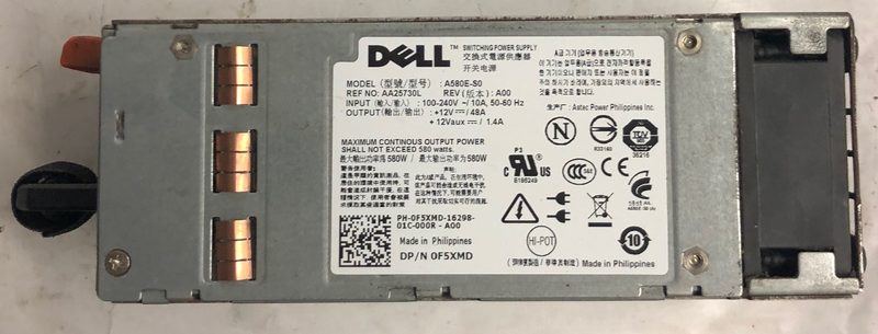 Блок питания Dell A580E-S0