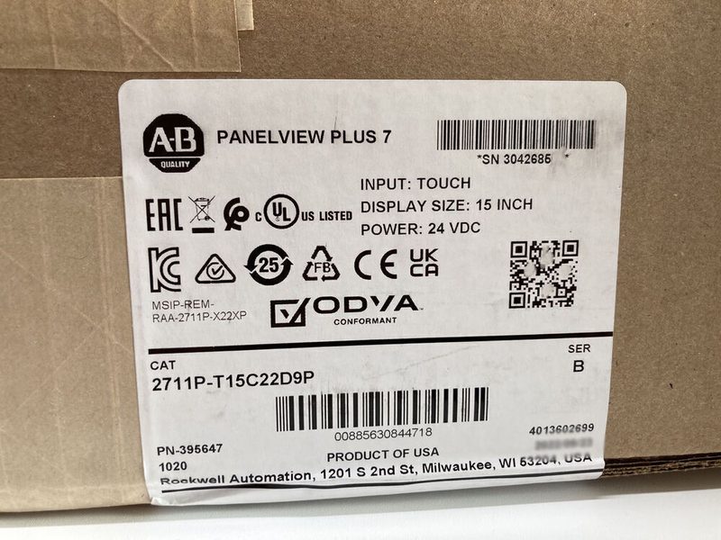 Панель оператора AB2711P-T15C22D9P