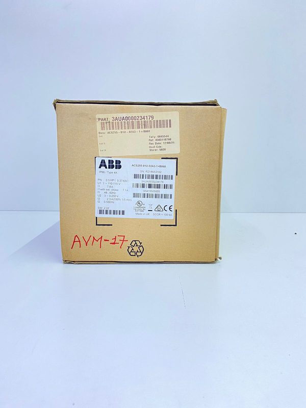 Частотный преобразователь ABB ACS255-01U-02A3-1+B068