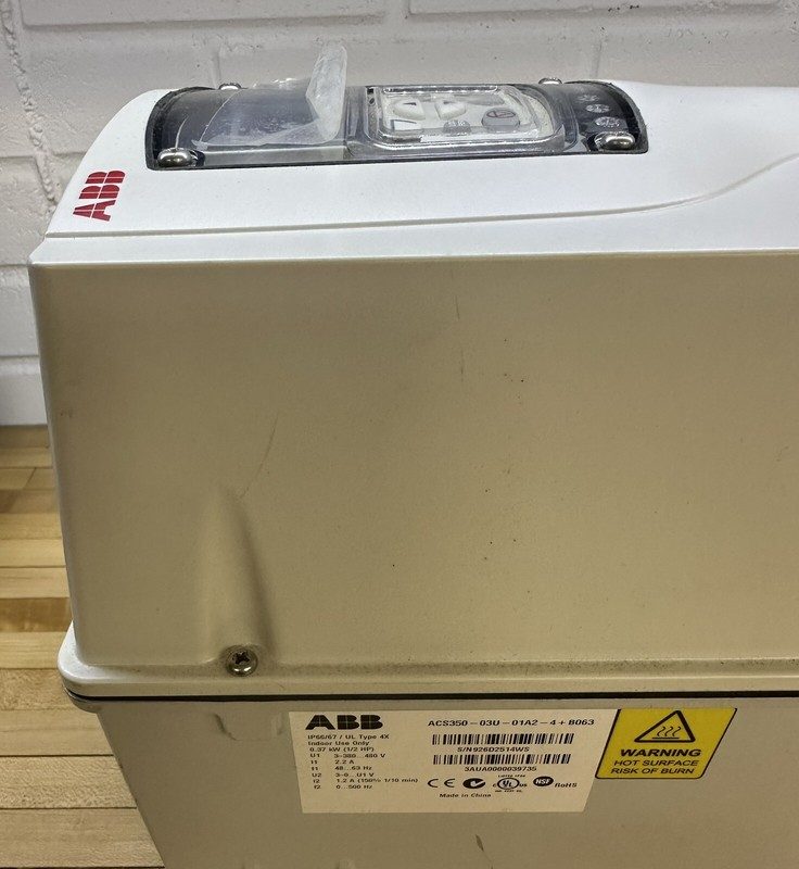 Частотный преобразователь ABB ACS350-03U-01A2-4+B063