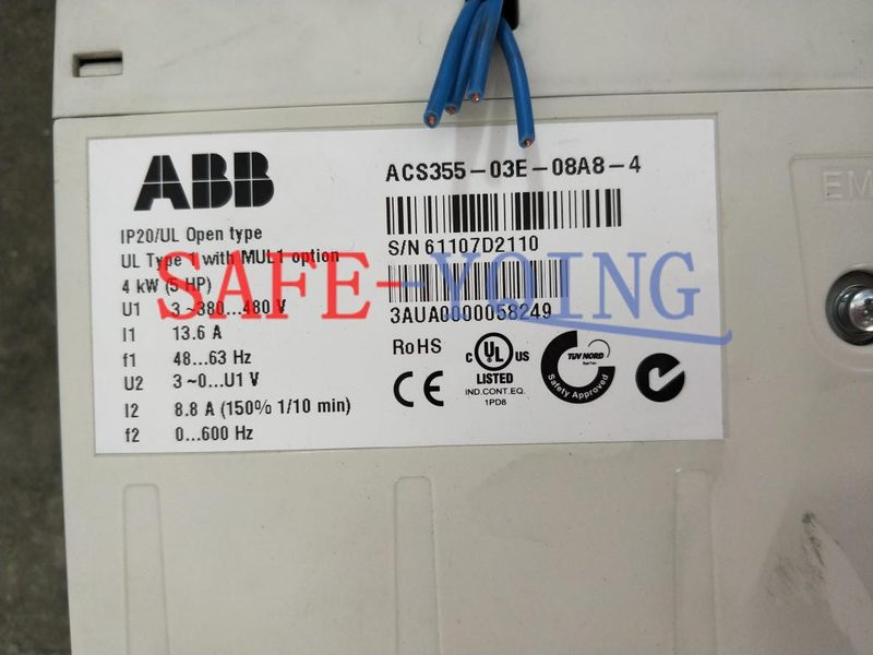 Частотный преобразователь ABB ACS355-03E-08A8-4