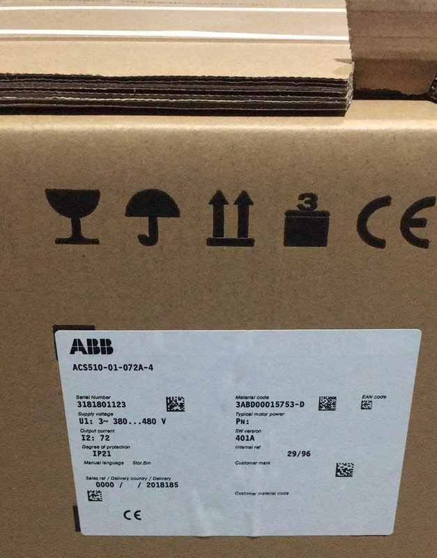Частотный преобразователь ABB ACS510-01-072A-4