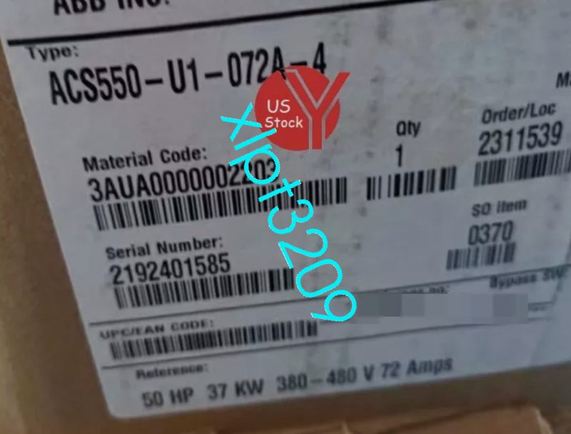Частотный преобразователь ABB ACS550-U1-072A-4