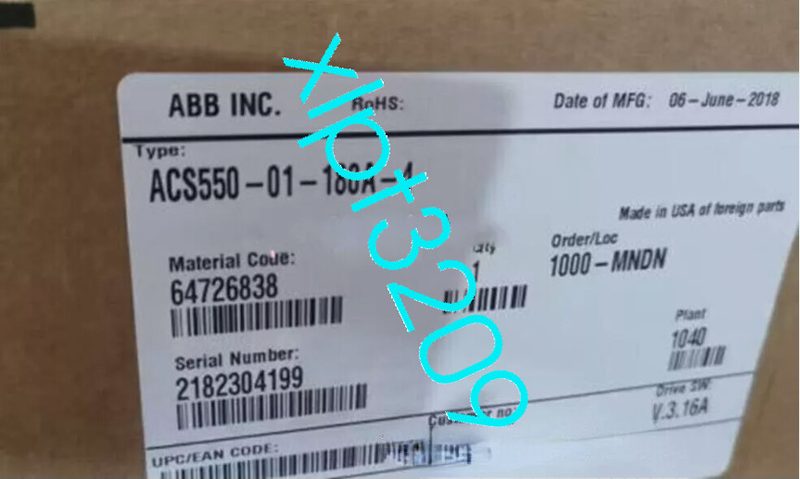 Частотный преобразователь ABB ACS550-U1-180A-4