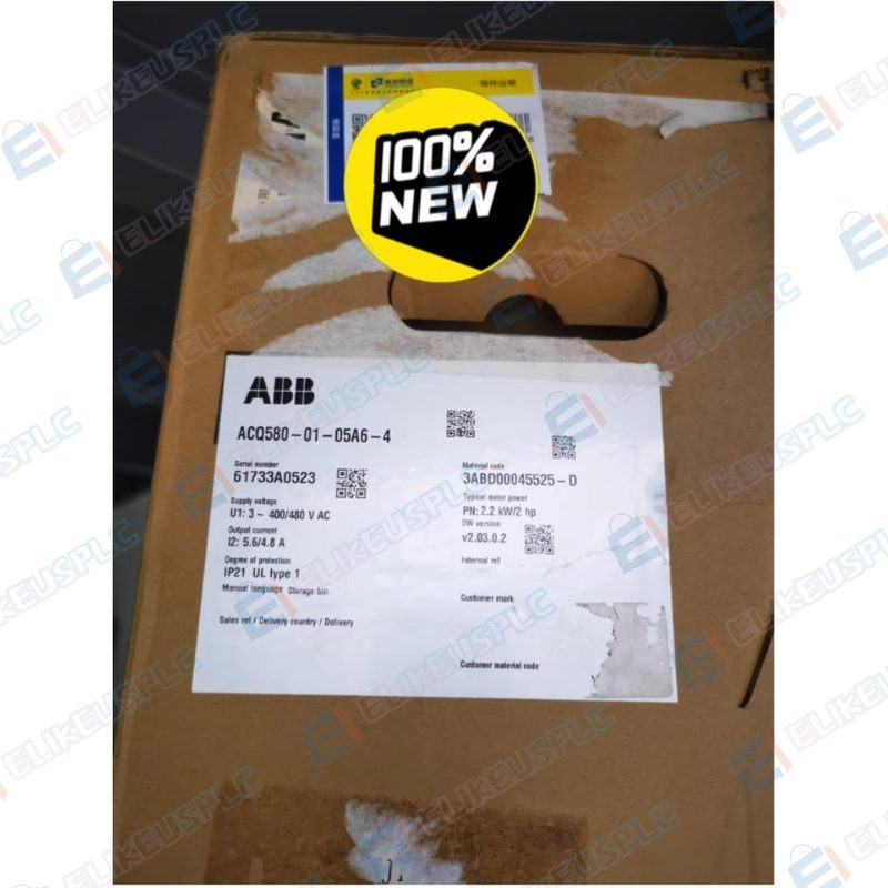 Частотный преобразователь ABB ACS580-01-05A6-4