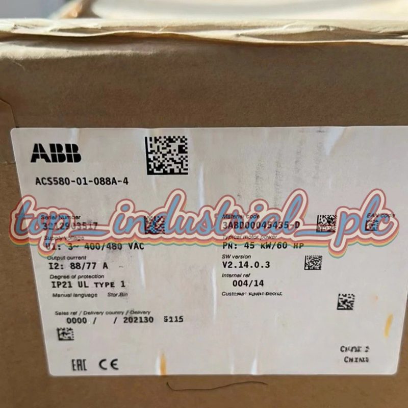 Частотный преобразователь ABB ACS580-01-088A-4