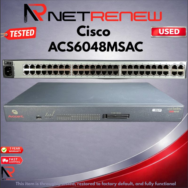Сервер Avocent ACS6048MSAC