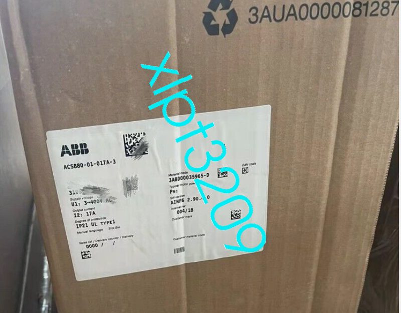 Частотный преобразователь ABB ACS880-01-017A-3