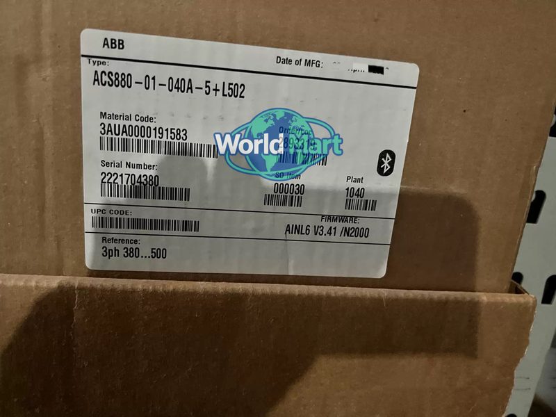 Частотный преобразователь ABB ACS880-01-040A-5+L502