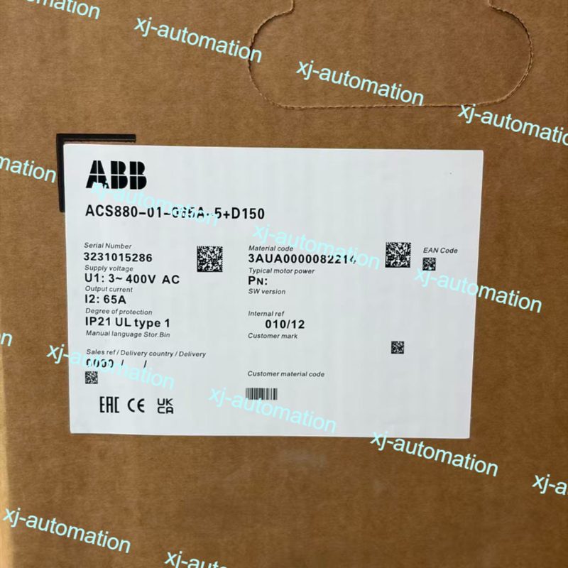 Частотный преобразователь ABB ACS880-01-065A-5+D150