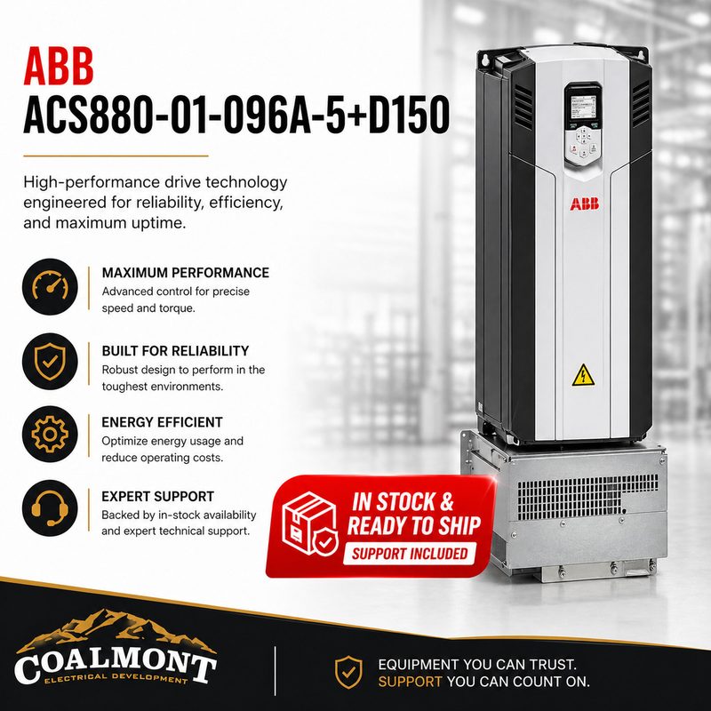Частотный преобразователь ABB ACS880-01-096A-5+D150