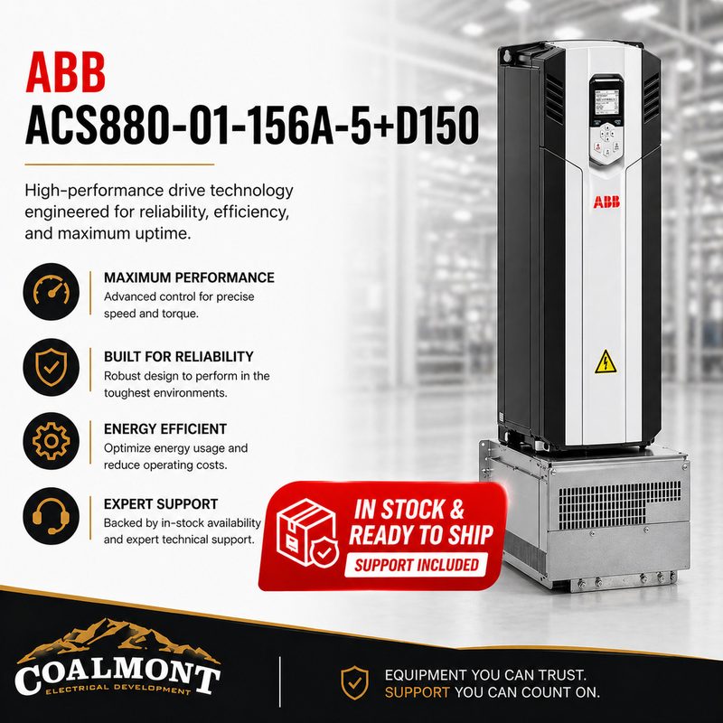 Частотный преобразователь ABB ACS880-01-156A-5+D150