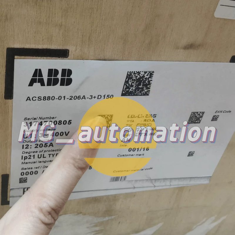 Частотный преобразователь ABB ACS880-01-206A-3+D150