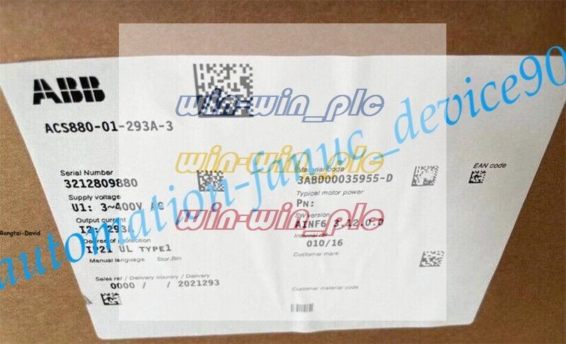 Частотный преобразователь ABB ACS880-01-293A-3