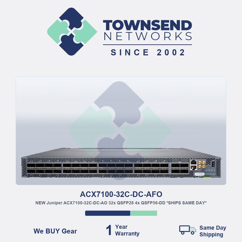 Маршрутизатор Juniper ACX7100-32C-DC-AO