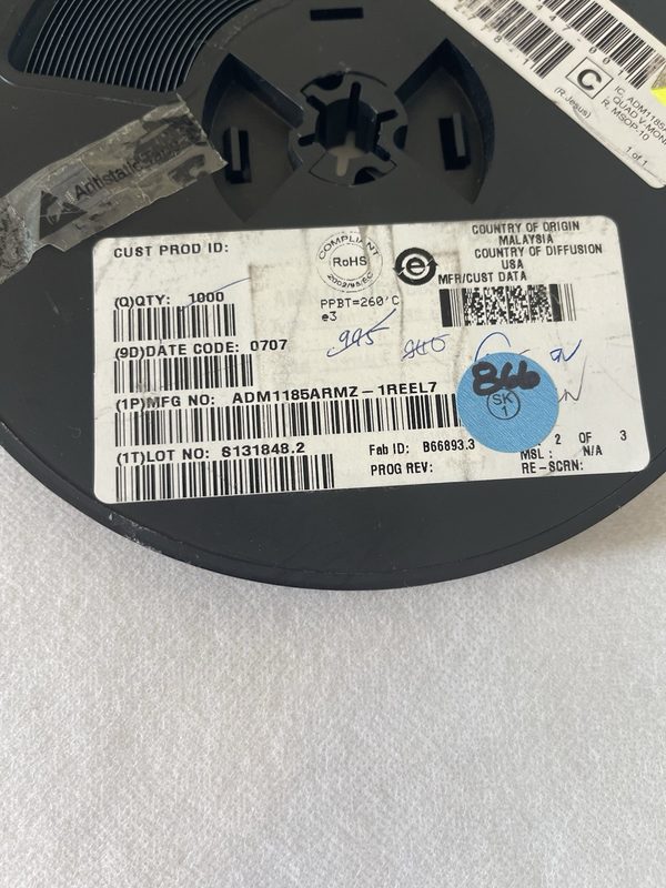 Микросхема Analog Devices ADM1185ARMZ-1REEL7