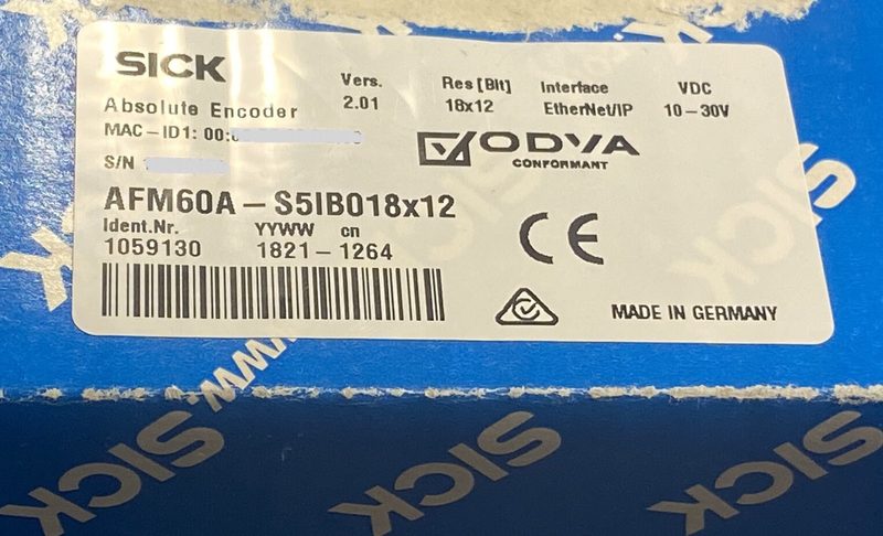 Энкодер SICK AFM60A-S5IB018X12