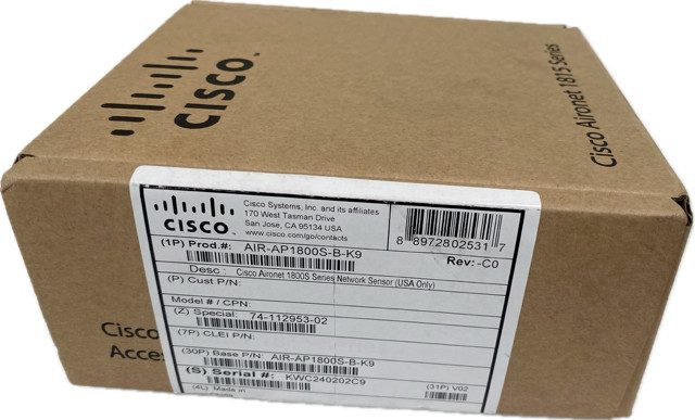 Точка доступа Cisco AIR-AP1800S-B-K9