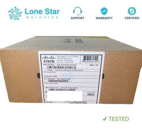 Точка доступа Cisco AIR-AP1832I-B-K9C