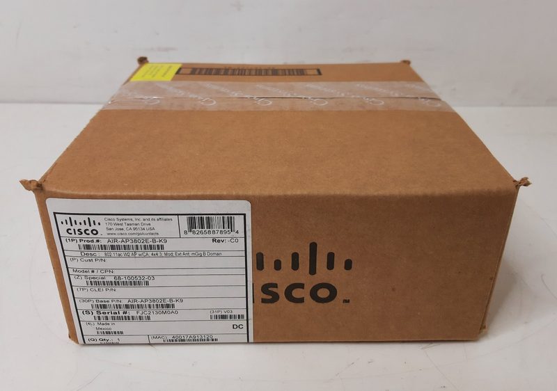 Точка доступа Cisco AIR-AP3802E-B-K9