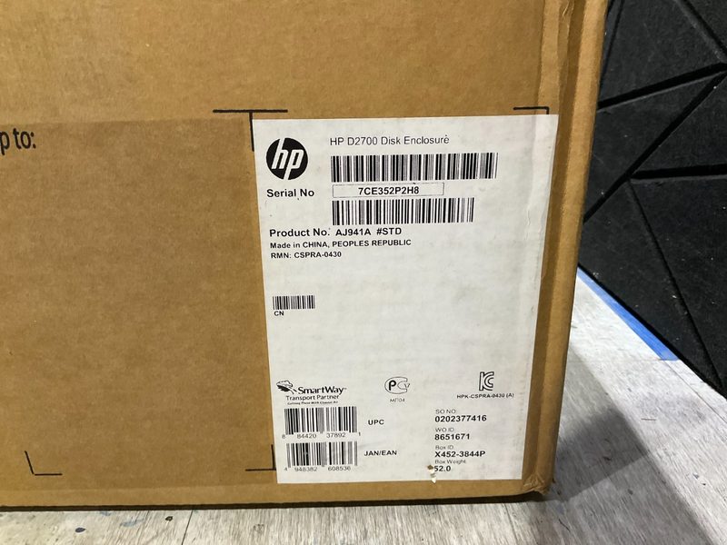 Дисковая полка HPE AJ941A