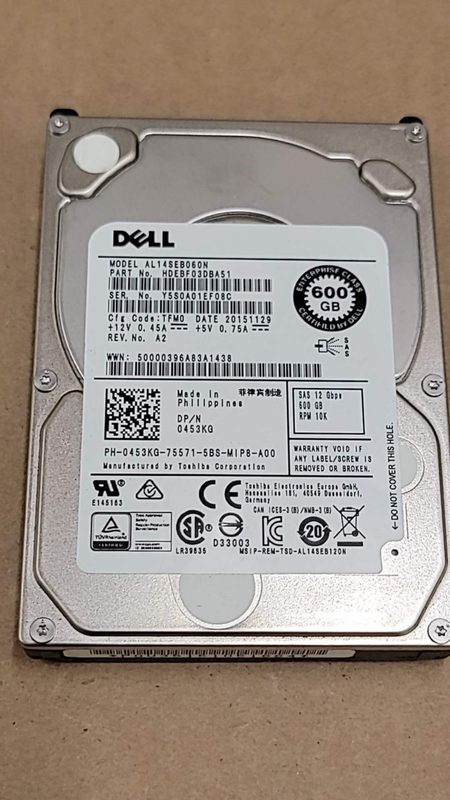 Жёсткий диск Dell AL14SEB060N