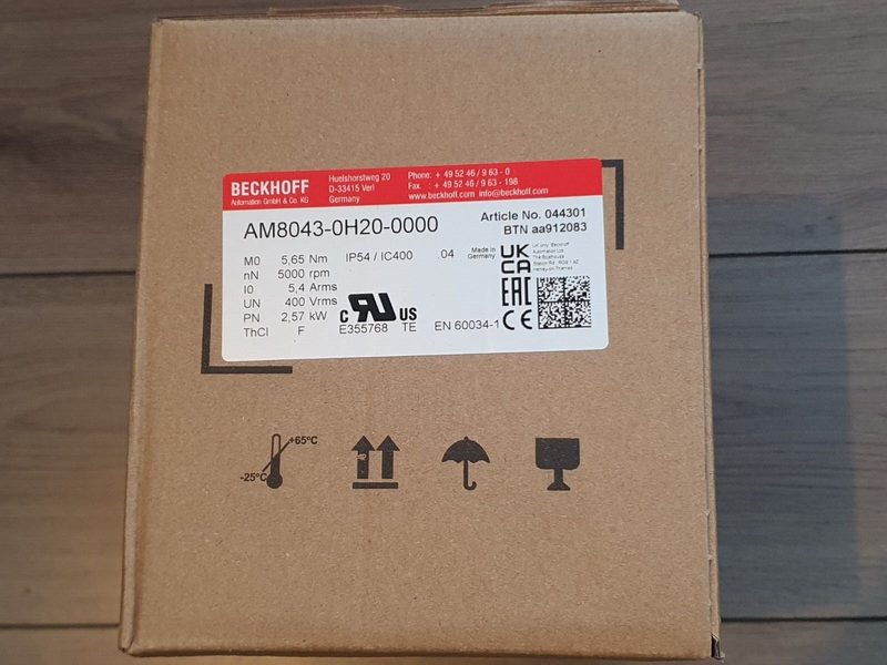 Электродвигатель Beckhoff AM8043-0H20-0000