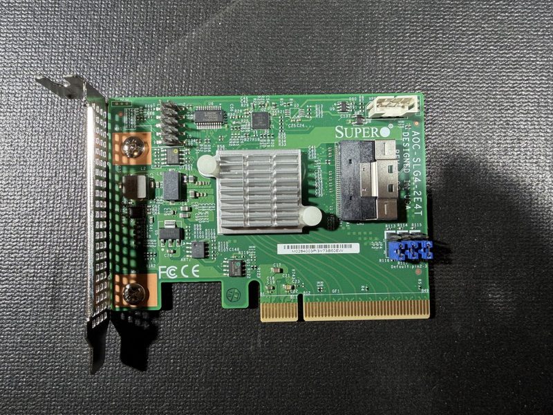 Кабель Supermicro AOC-SLG4-2E4T