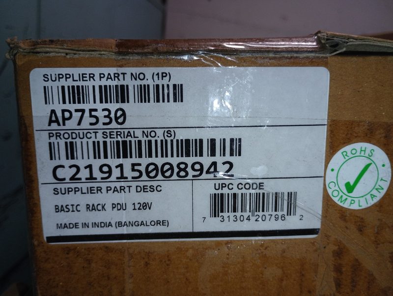 Блок розеток APC AP7530