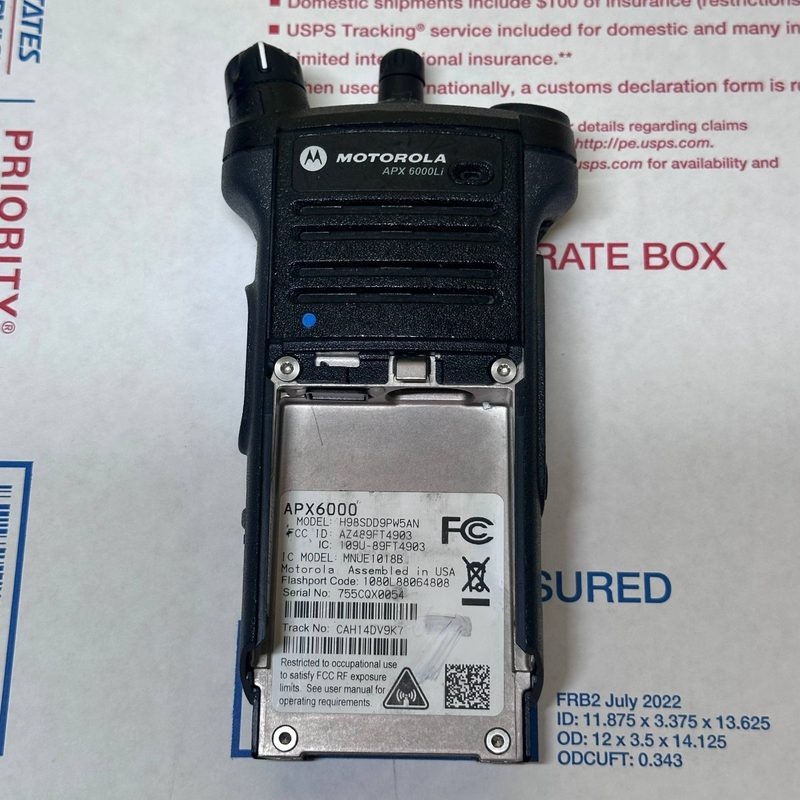 Операторское оборудование Motorola APX6000