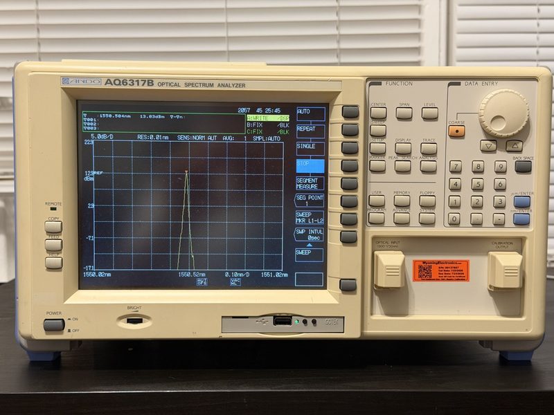 Анализатор спектра Yokogawa AQ6317B