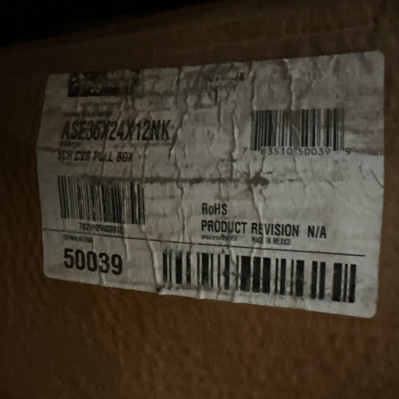 Монтажный шкаф ASE36X24X12NK