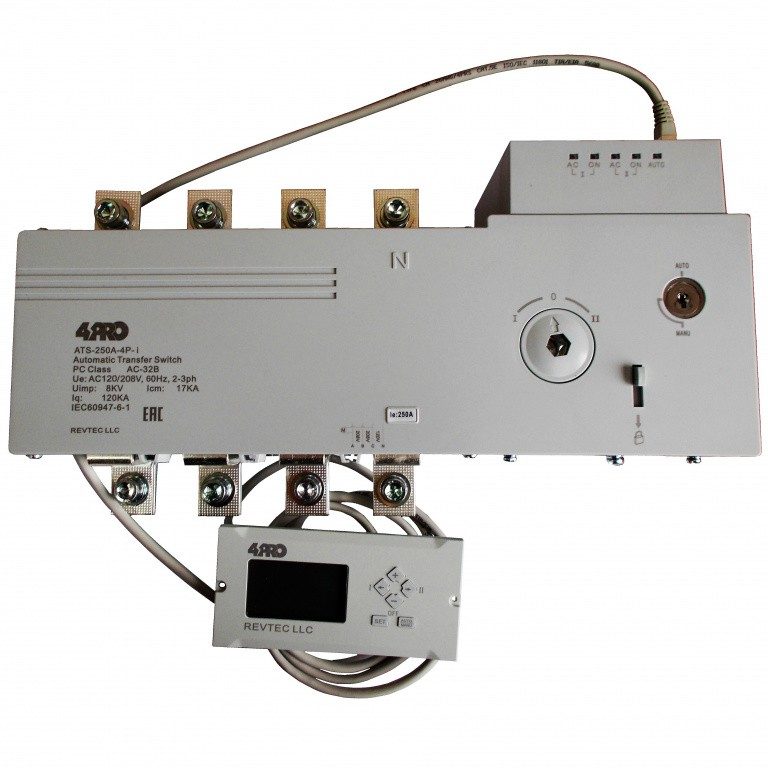Энергооборудование ATS-250A-4P-IRC
