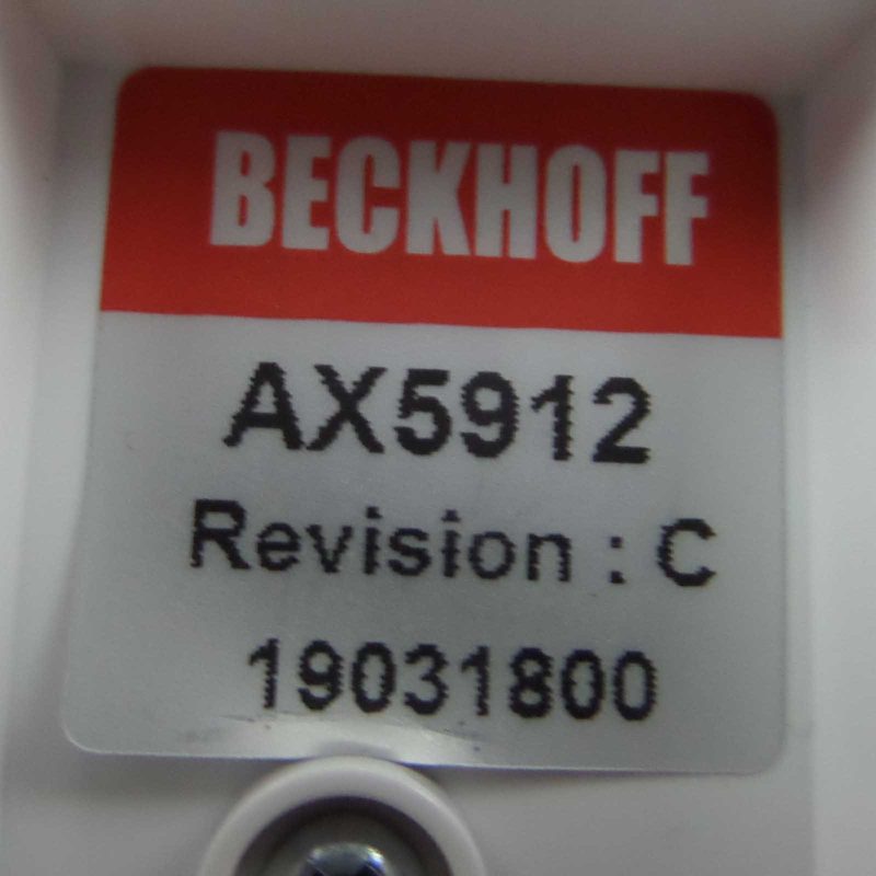 Модуль Beckhoff AX5912-0000