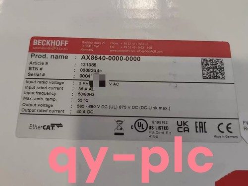 Сервопривод Beckhoff AX8640-0000-0000