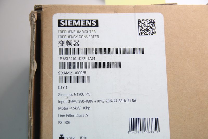 Частотный преобразователь Siemens AXK921-00002