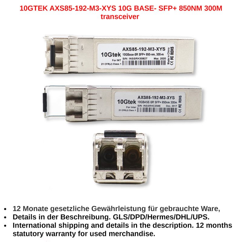 Трансивер AXS85-192-M3-XYS