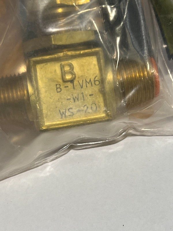 Клапан Swagelok B-1VM6-W1-WS-20