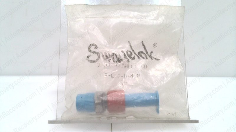 Трубопроводная арматура Swagelok B-QC6-D-4PM