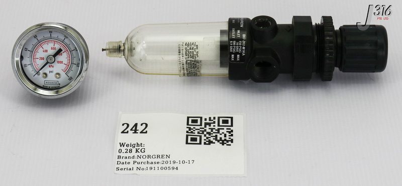 Блок подготовки воздуха Norgren B07-202-M1KA