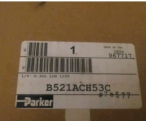 Электромагнитный клапан Parker B521ACH53C