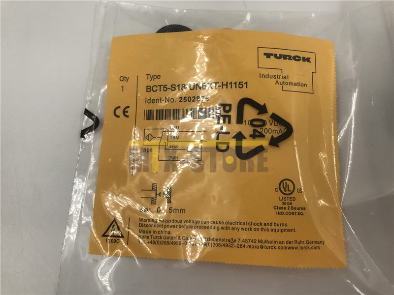 Датчик приближения Turck BCT5-S18-UN6XT-H1151