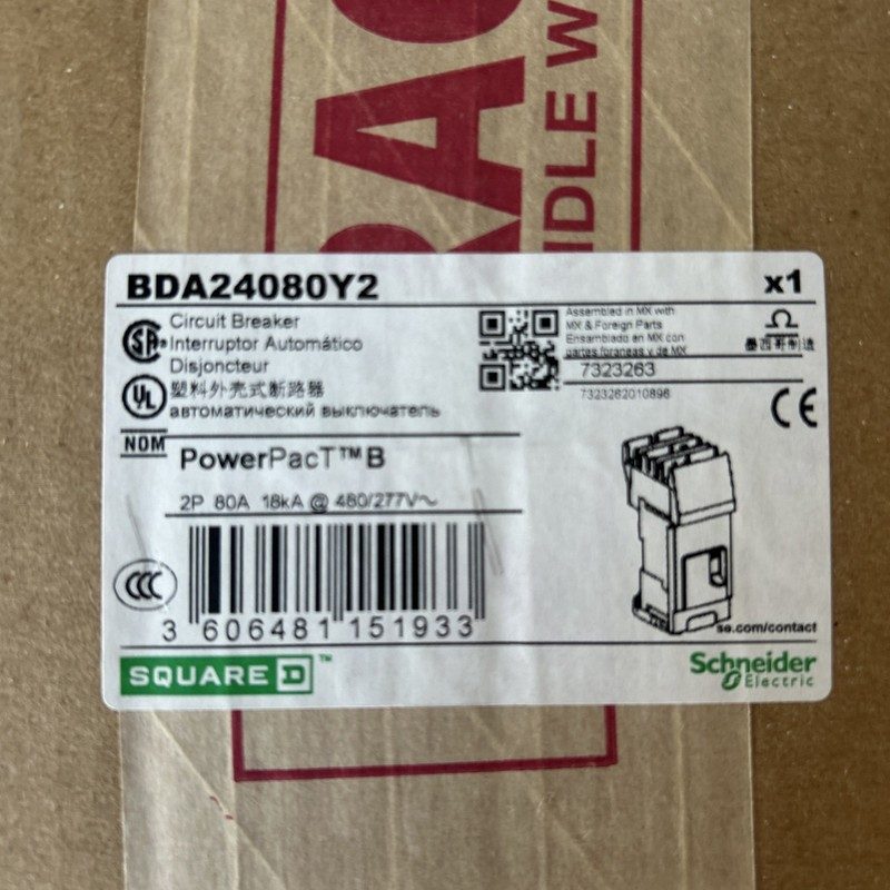 Автоматический выключатель Schneider BDA24080Y2
