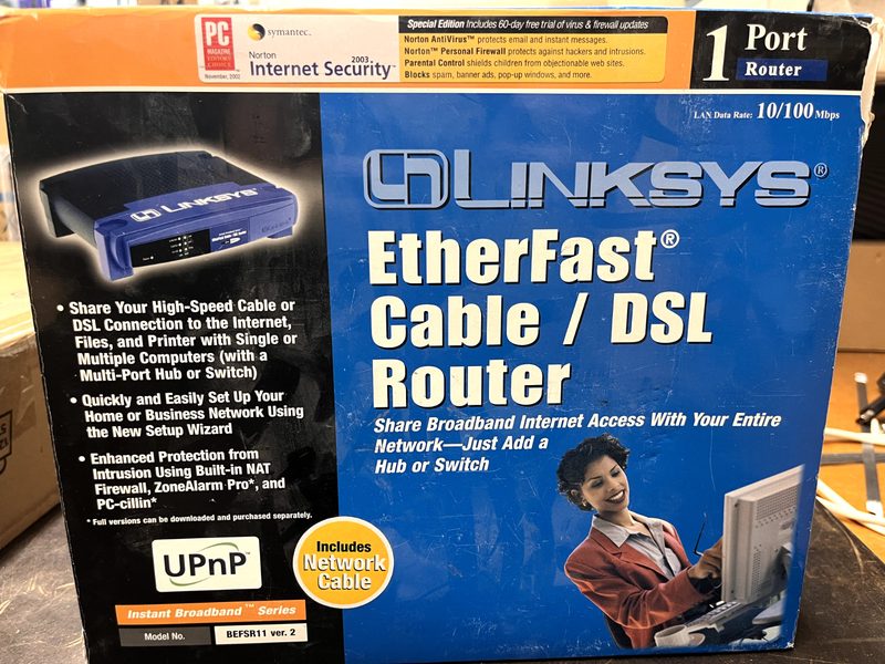 Маршрутизатор Linksys BEFSR11