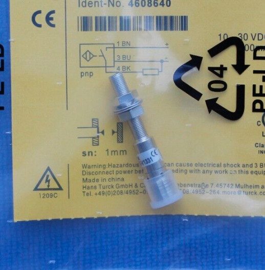 Датчик приближения Turck BI1-EG05-RP6X-V1331