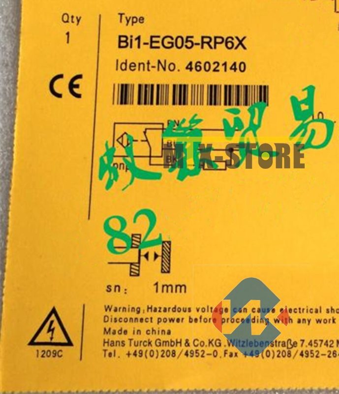 Датчик приближения Turck BI1-EG05-RP6X