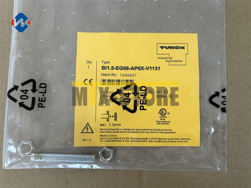 Датчик приближения Turck BI1.5-EG08-AP6X-V1131